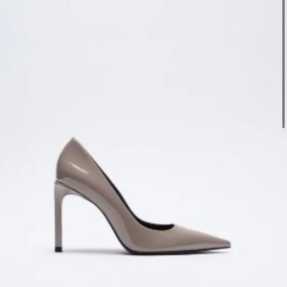 Zara Patent Pointy Heels
